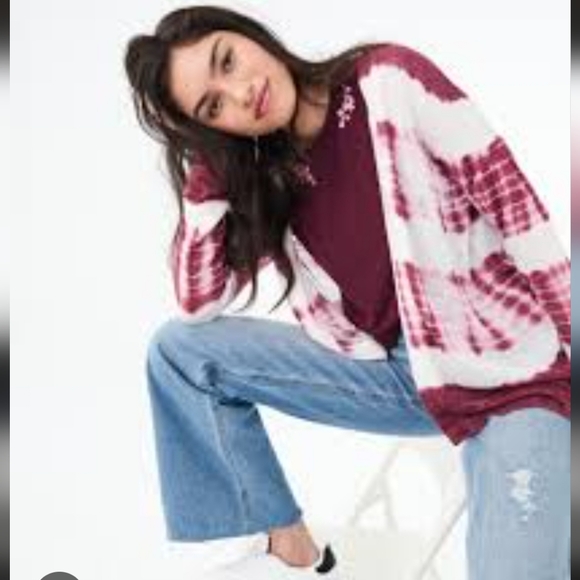 Aeropostale Sweaters - Aeropostale Live Love Dream Tie Dye Cardigan Size XS